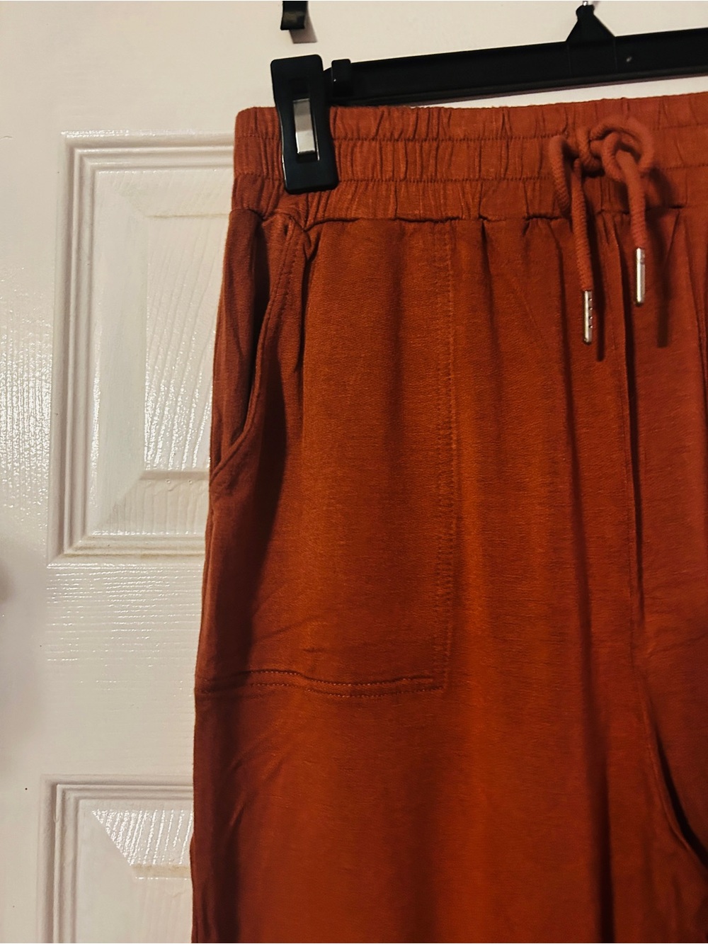 Copper Key Rust Drawstring Joggers - Picture 4 of 6
